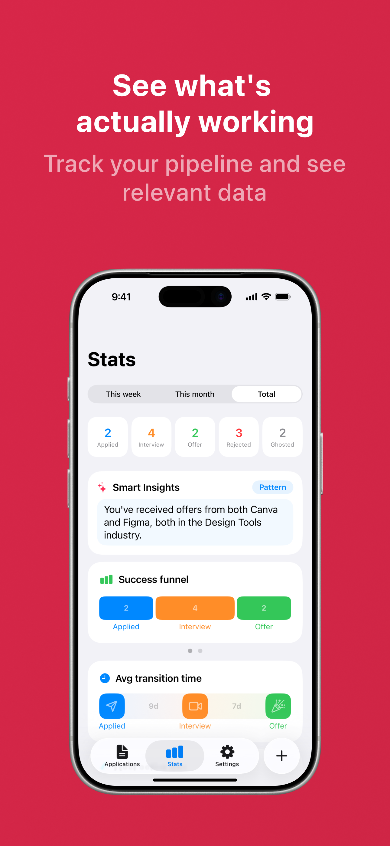 Nudget: Track Your Job Hunt screenshot 3
