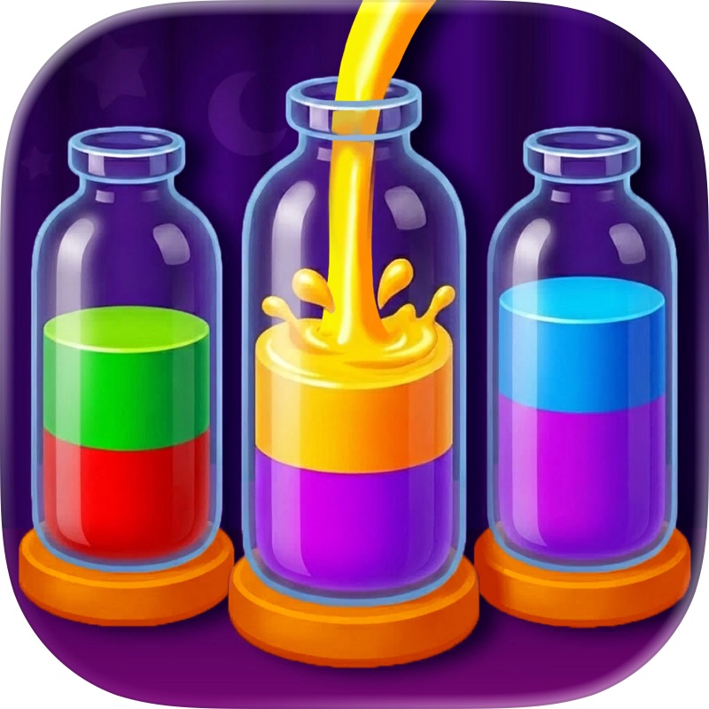 3D Colorful Sort™ Magic Water screenshot 12