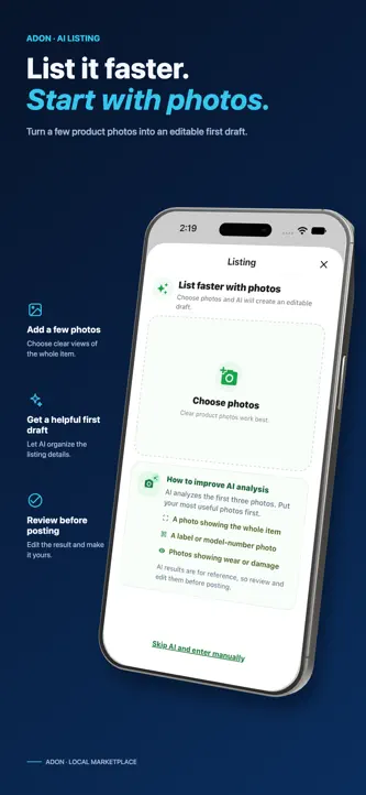 Adon - Resale Platform screenshot 4