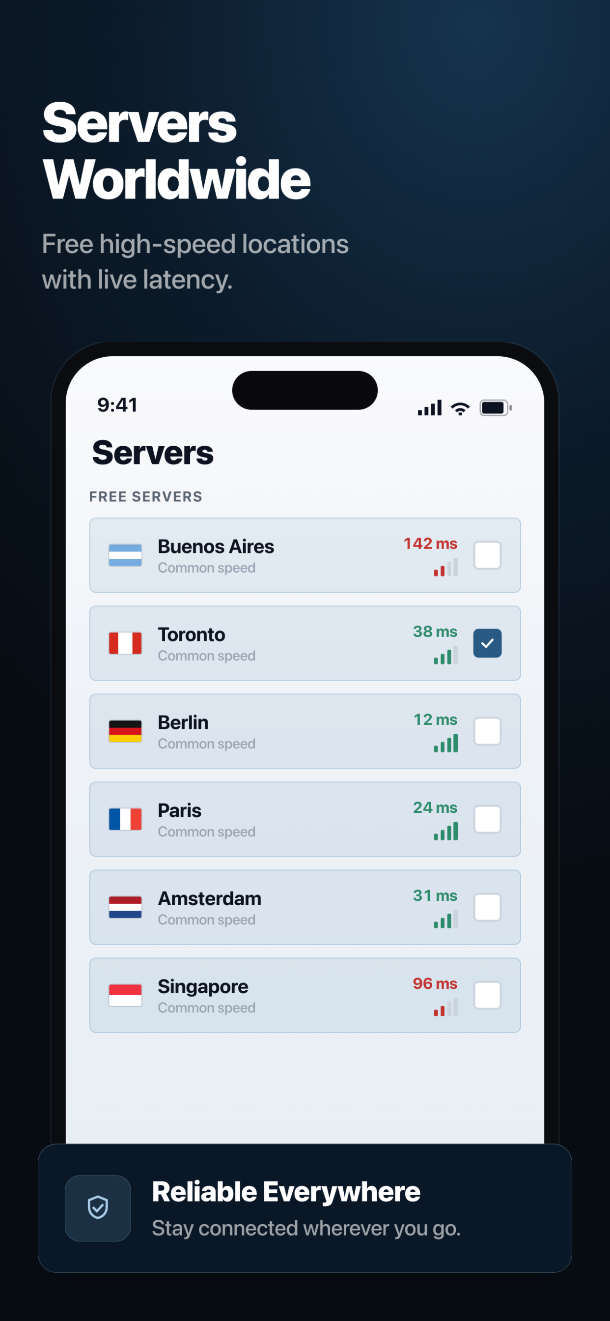 OwnVPN App Store screenshot