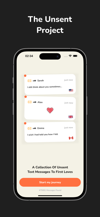 The Unsent Project Screenshot 1 of 4