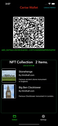 Cerise Wallet screenshot