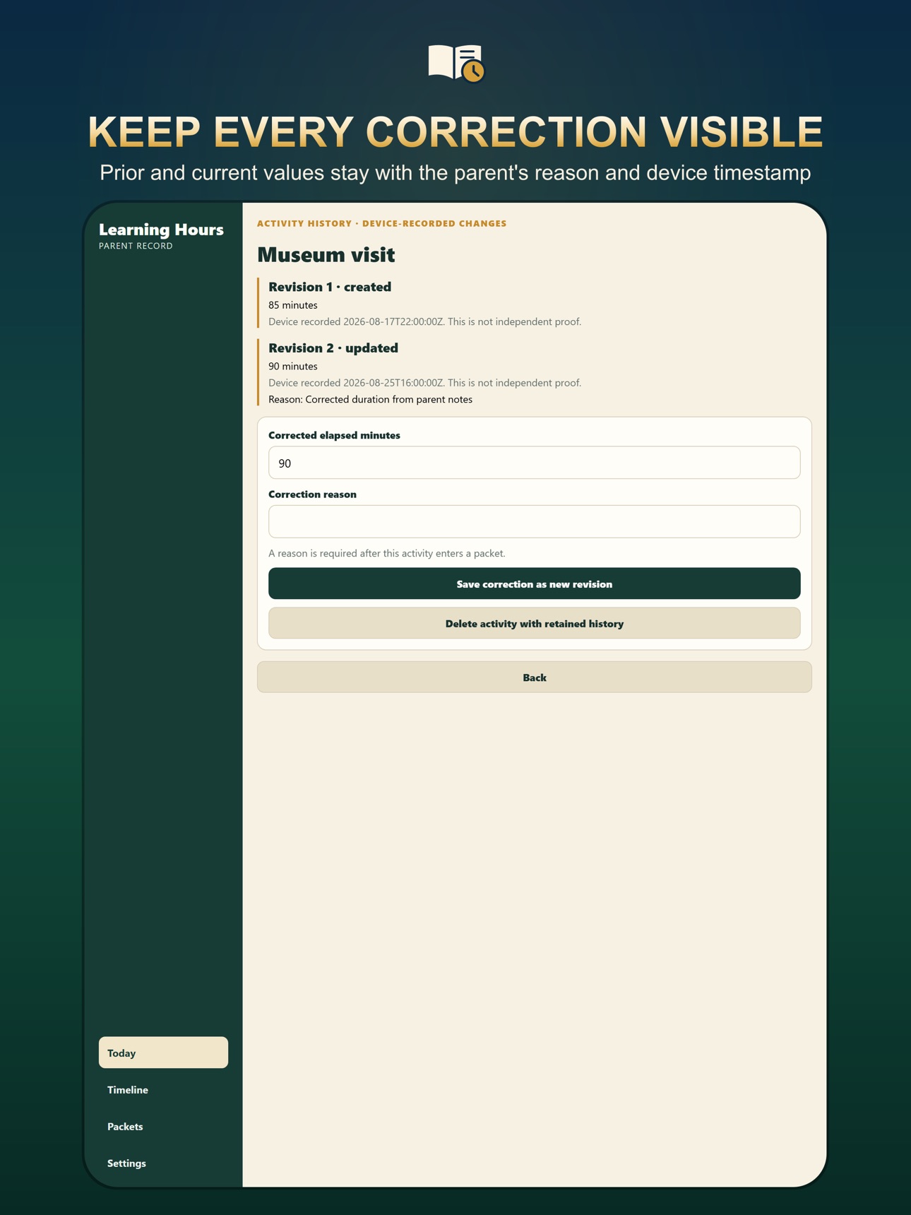 Screenshot 11 of Home Education Hours & Roll