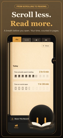 Pause: Scroll Less, Read More Screenshot 1 of 8