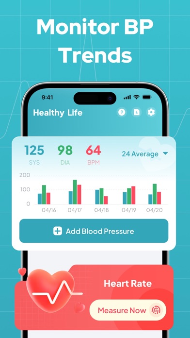 Daily Health Blood Pressure Screenshot