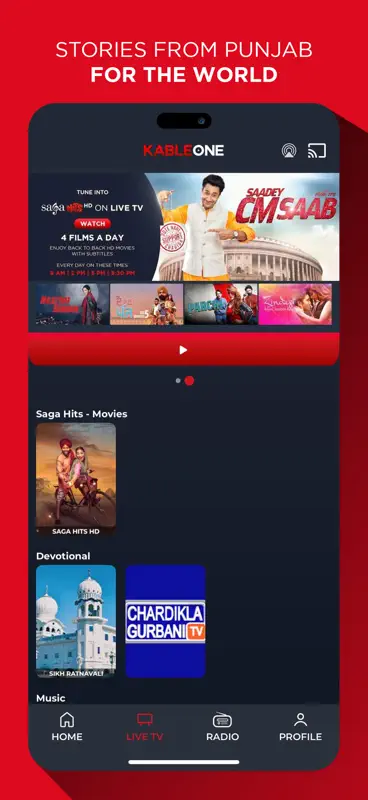 KableOne - Home of Punjabi OTT screenshot 4 of 5