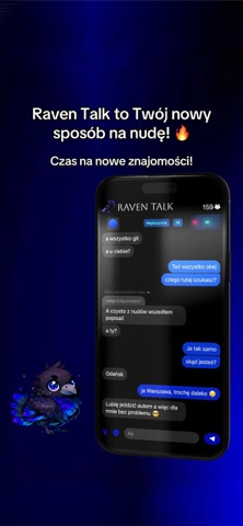 Raven talk iPhone screenshot 6