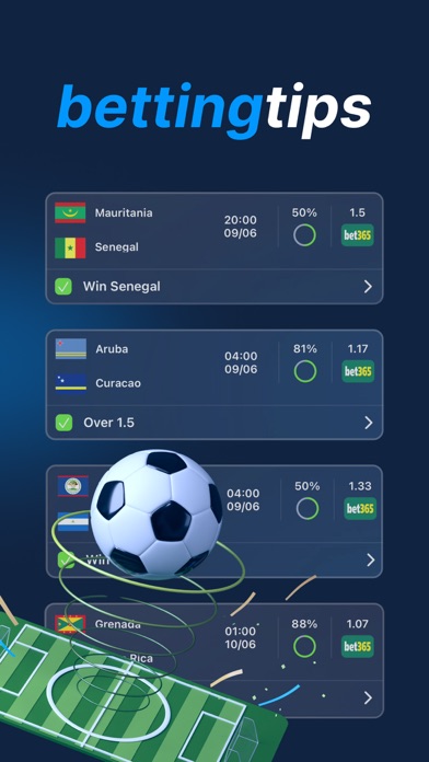 Betting Tips - Live Score Screenshot