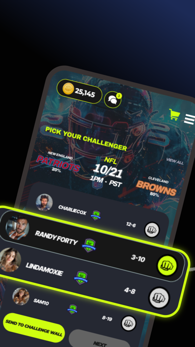 FistBump Sports Screenshot
