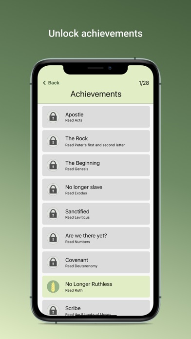 My Bible Tracker Screenshot