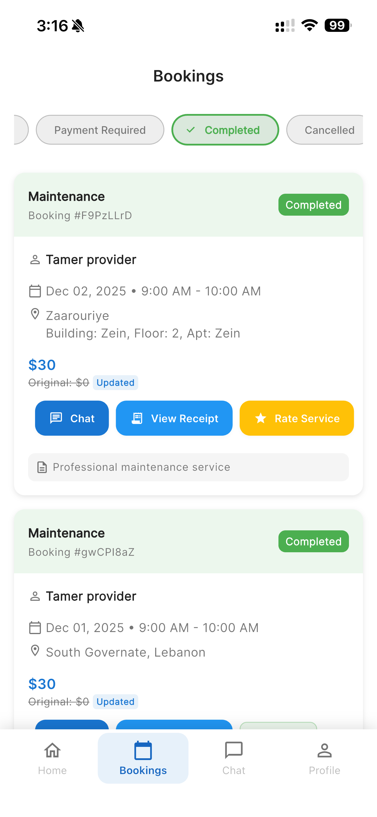 Ma3ak: Home Services screenshot 6