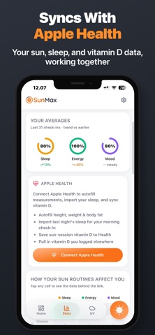 SunMax: Vitamin D Tracker Screenshot 6 of 7