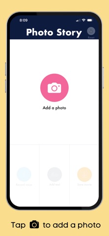 Photo Story iPhone screenshot 2