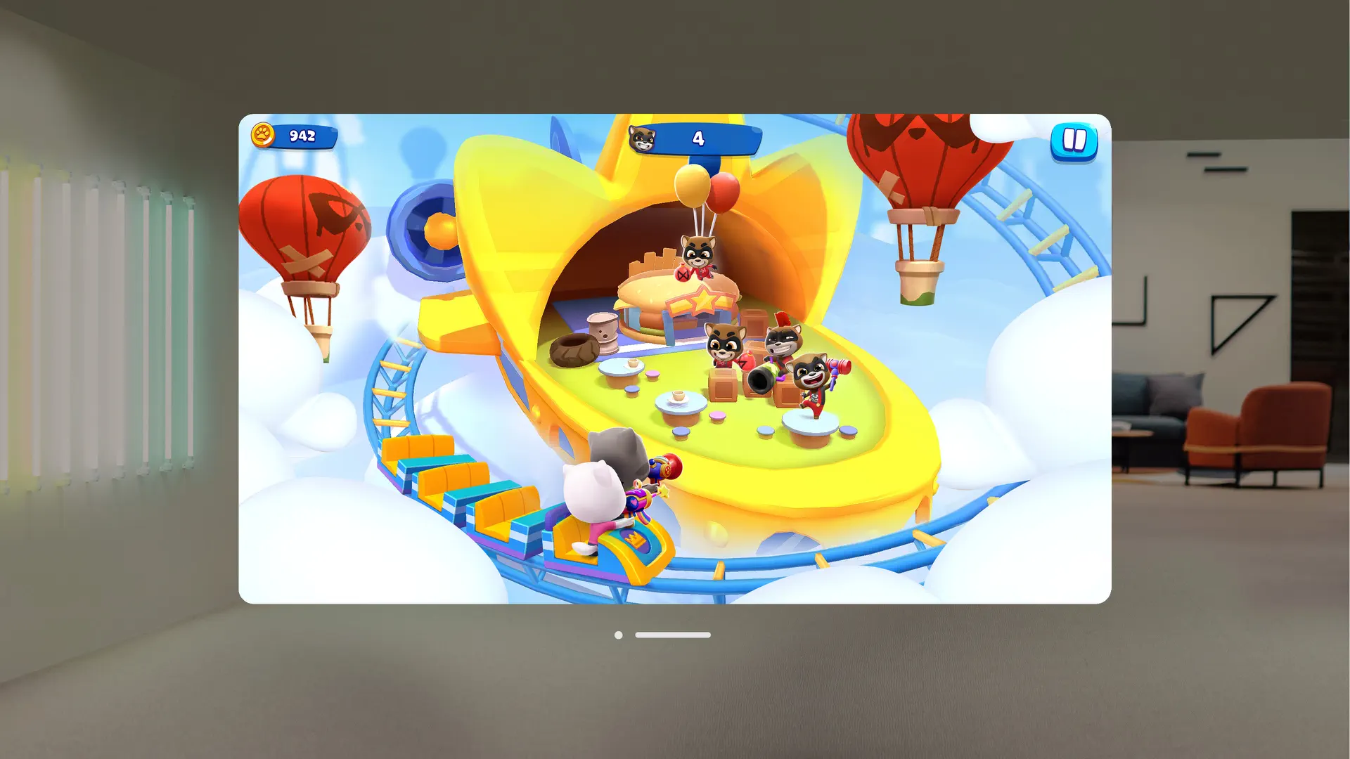 Talking Tom Blast Park screenshot 5