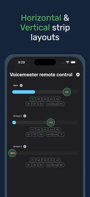 Voicemeeter Remote Control screenshot 3
