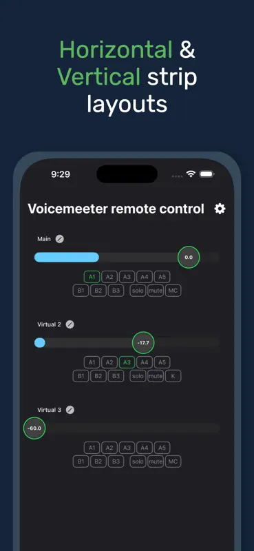 Voicemeeter Remote Control screenshot 3 of 5