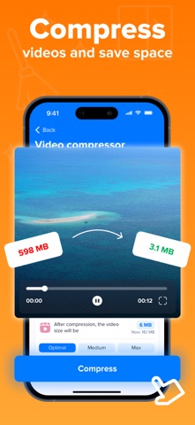 AI storage cleaner | Clean up iPhone screenshot