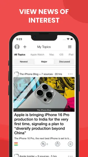 iNews from Cupertino screenshot 4