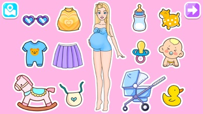 Paper Doll Dress Up DIY Games. Screenshot