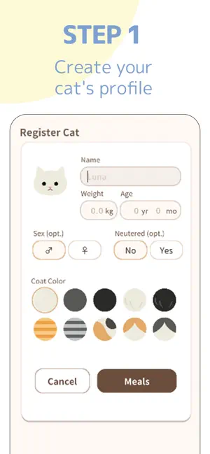 Cat Meal Guide screenshot 3