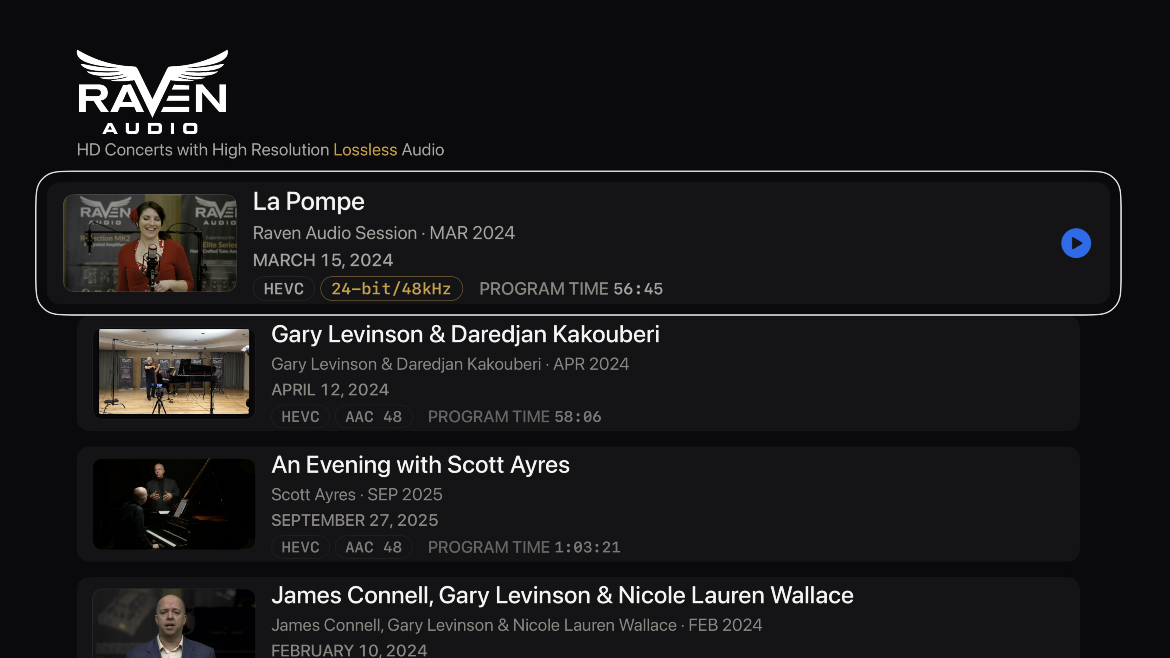 Raven Audio screenshot 11