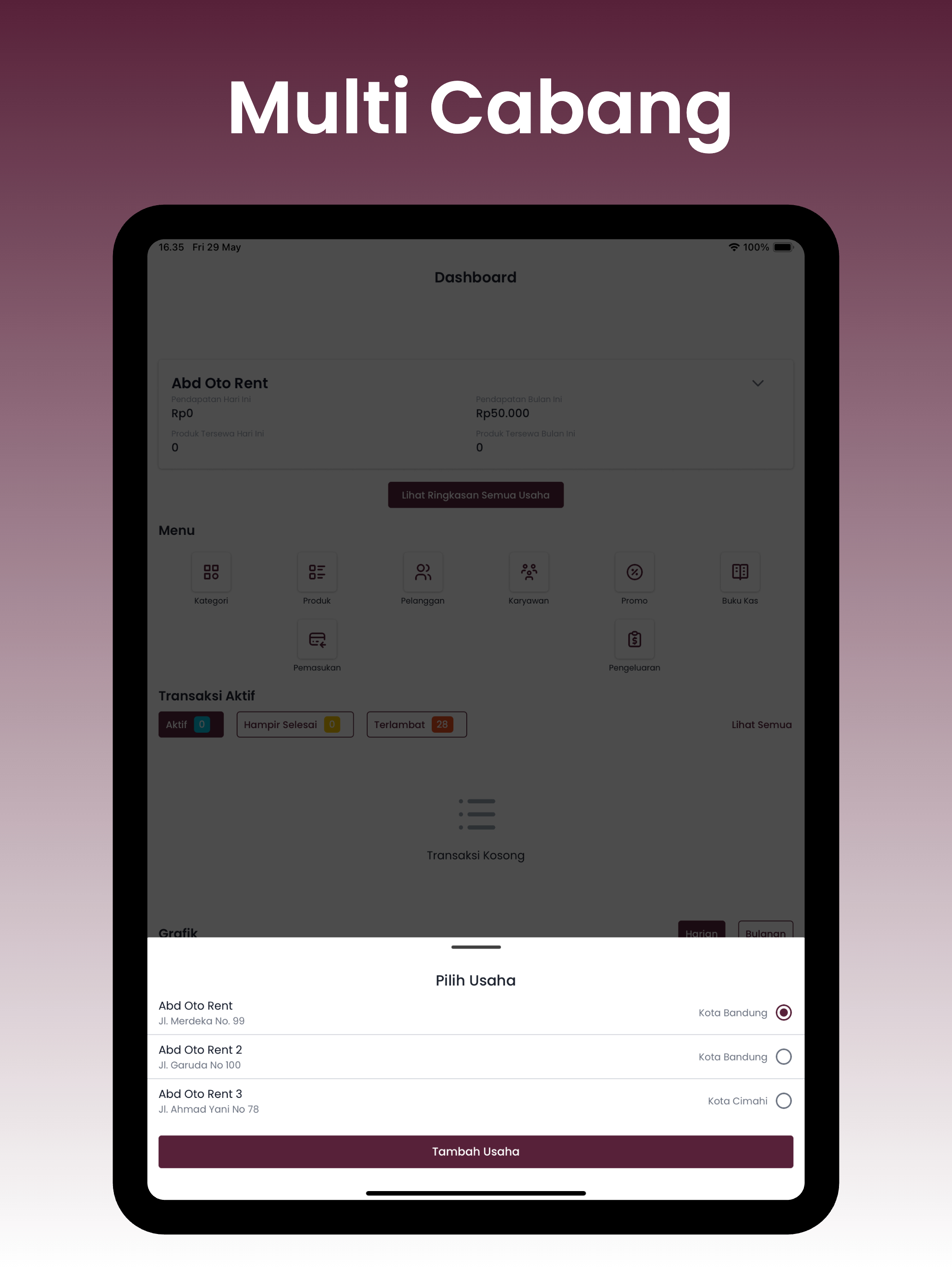 RentTap - Kasir Sewa/Rental screenshot 18