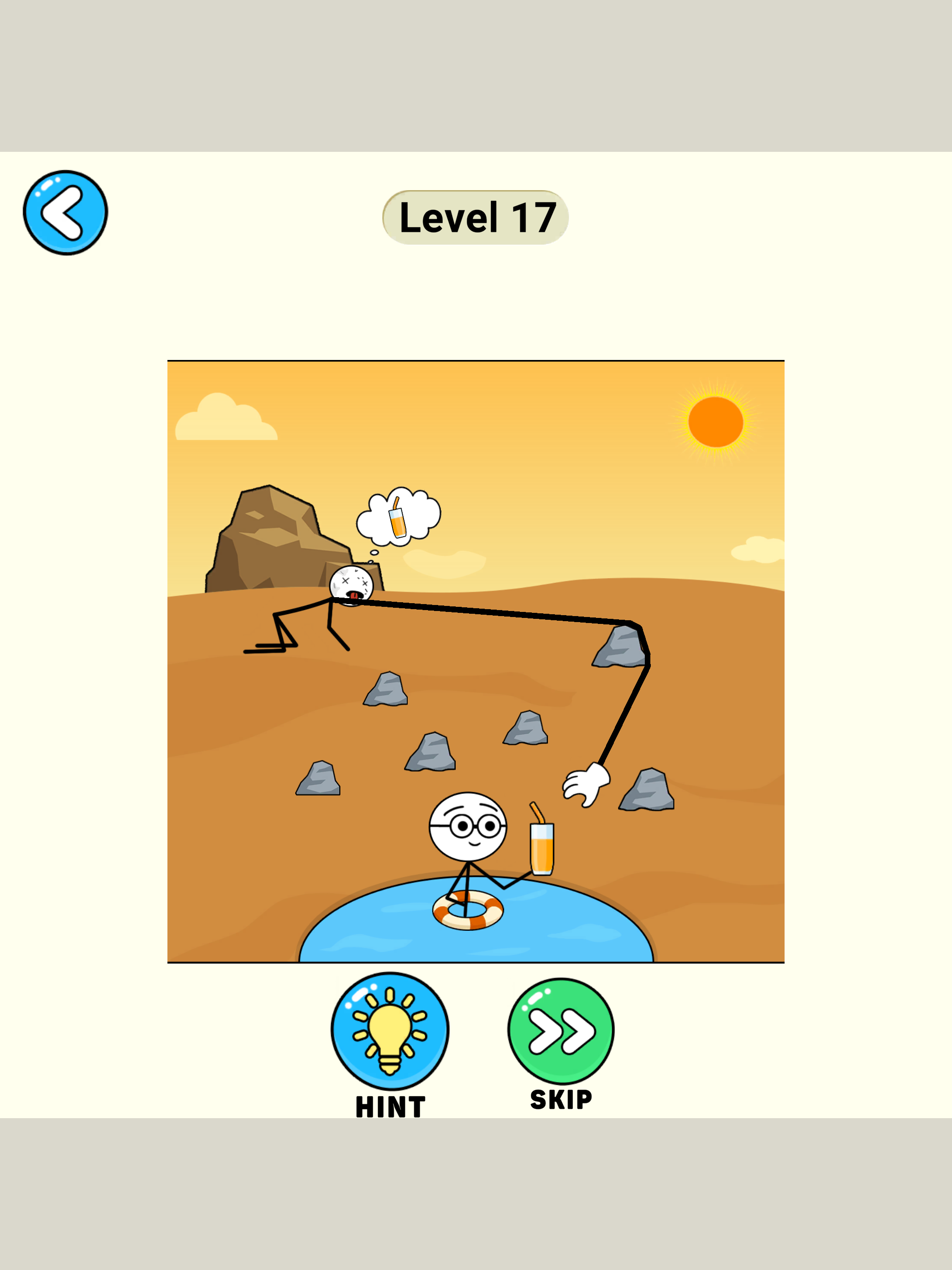 Stickman Stealing Thief Puzzle