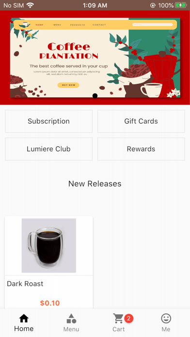 Screenshot #3 pour Lumiere Cafe