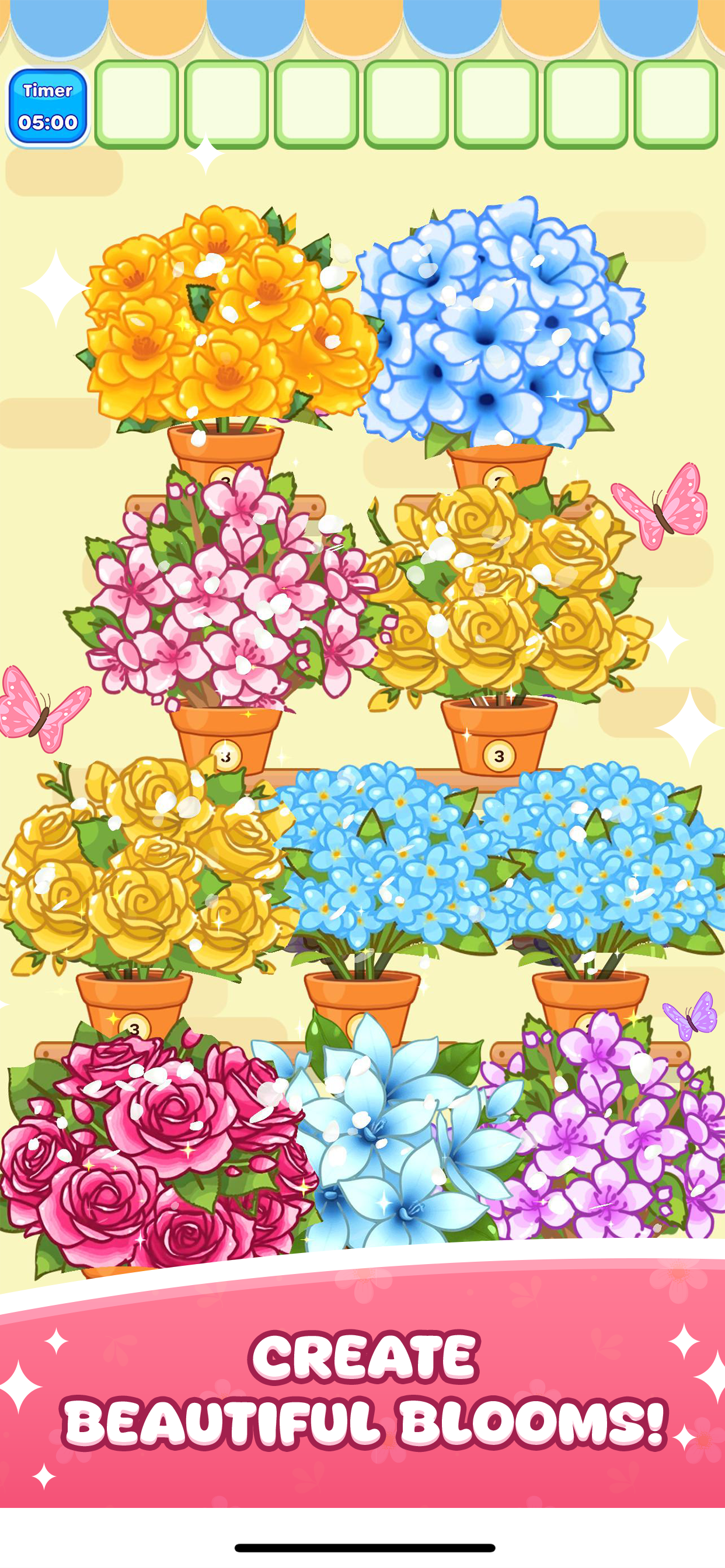 Flower Merge Jam