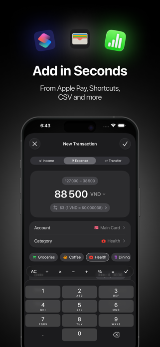 Lode: AI Expense Tracker Screenshot 5 of 8