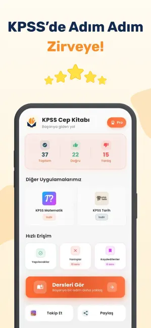 KPSS Cep Kitabı iPhone screenshot 1