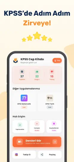 KPSS Cep Kitabı iPhone Ekran Görüntüsü 1