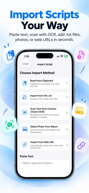 Teleprompter - AI Voice Follow screenshot 1
