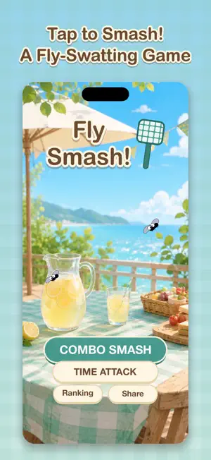 Fly Smash!! - Swatter Game screenshot 1