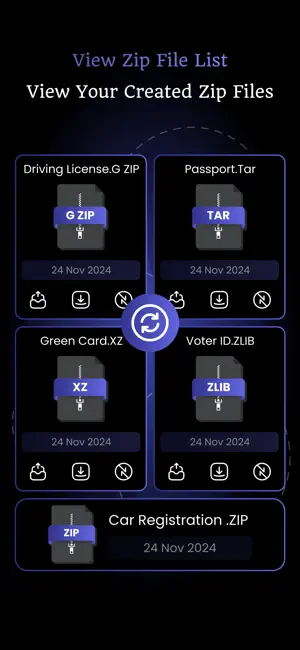 Zip-Unzip & Rar Files screenshot 3
