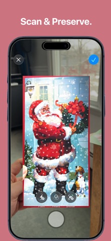 Dearly: Card Saver & Scanner iPhone screenshot