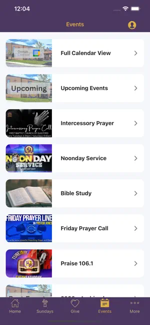 First Baptist Church Guilford screenshot 3