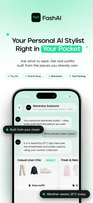 FashAI: AI Stylist & Try-On screenshot 1