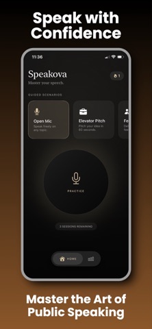 Speakova: Speaking Coach Screenshot 1 of 4