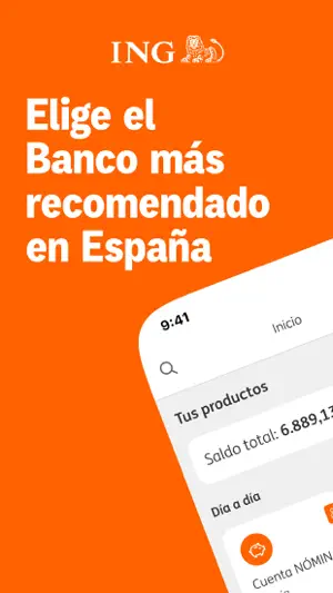 ING Banca Móvil y Finanzas screenshot 1