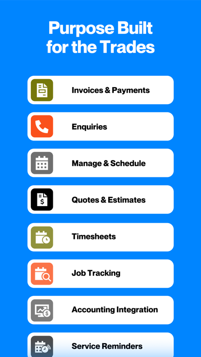 Screenshot #3 pour Tradify: Gestion des chantiers