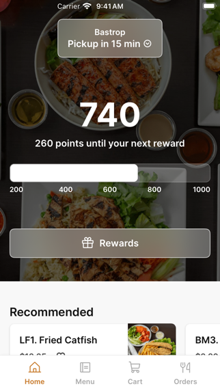 LAB C FOOD KITCHEN iPhone screenshot 1 - Food & Drink app