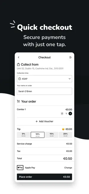 Zaika Express Indian App screenshot 3