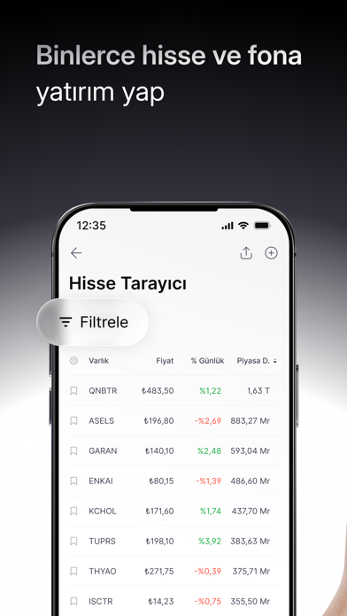 Midas: Borsa Hisse Alım Satım iPhone screenshot 5 - Finance app