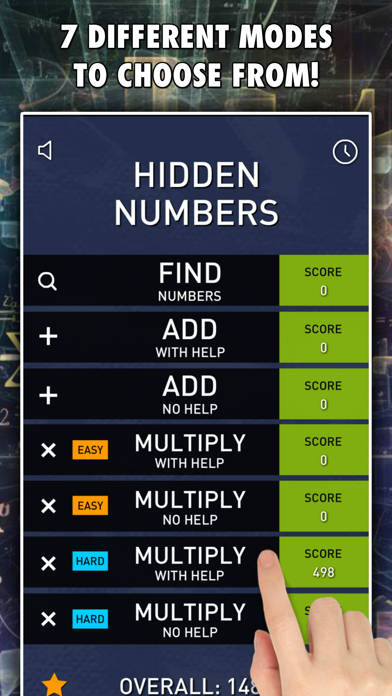 Screenshot #3 pour Hidden Numbers: Math Game