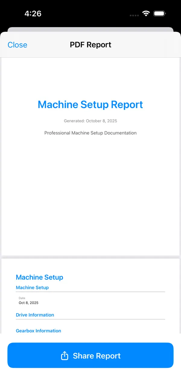 #3. Machine Setup App (iOS) di: James Otremba