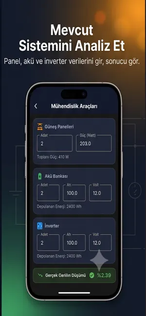 SolarCalc: PV Panel & Battery screenshot 4