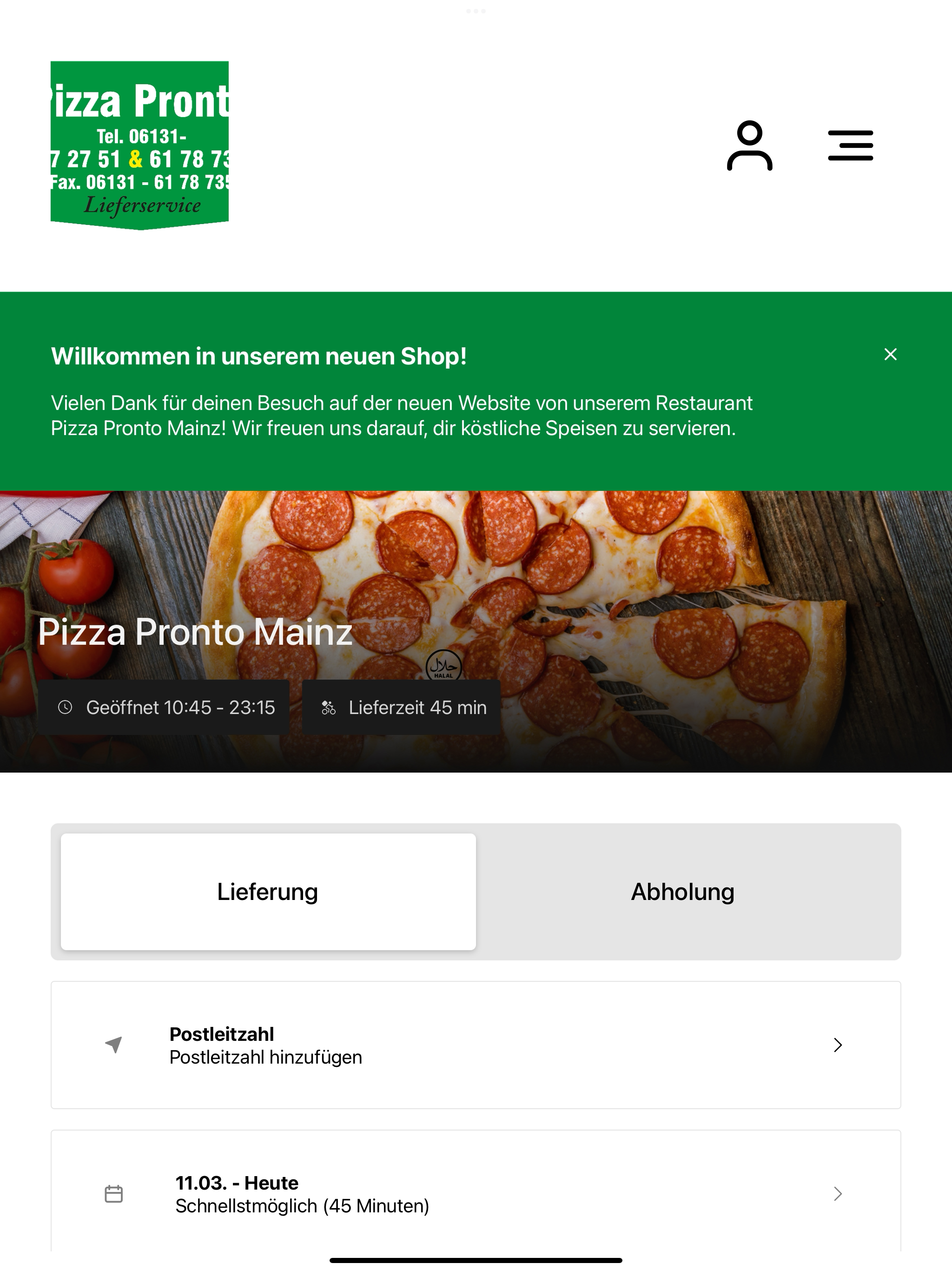 Pizza Pronto Mainz