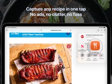 Cooking — Dinner Party Planner iPad screenshot