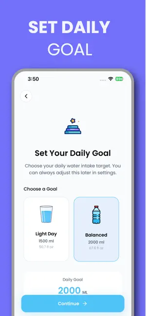 Water Tracker - Hydration Log screenshot 2